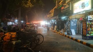 PC : Delhi by night